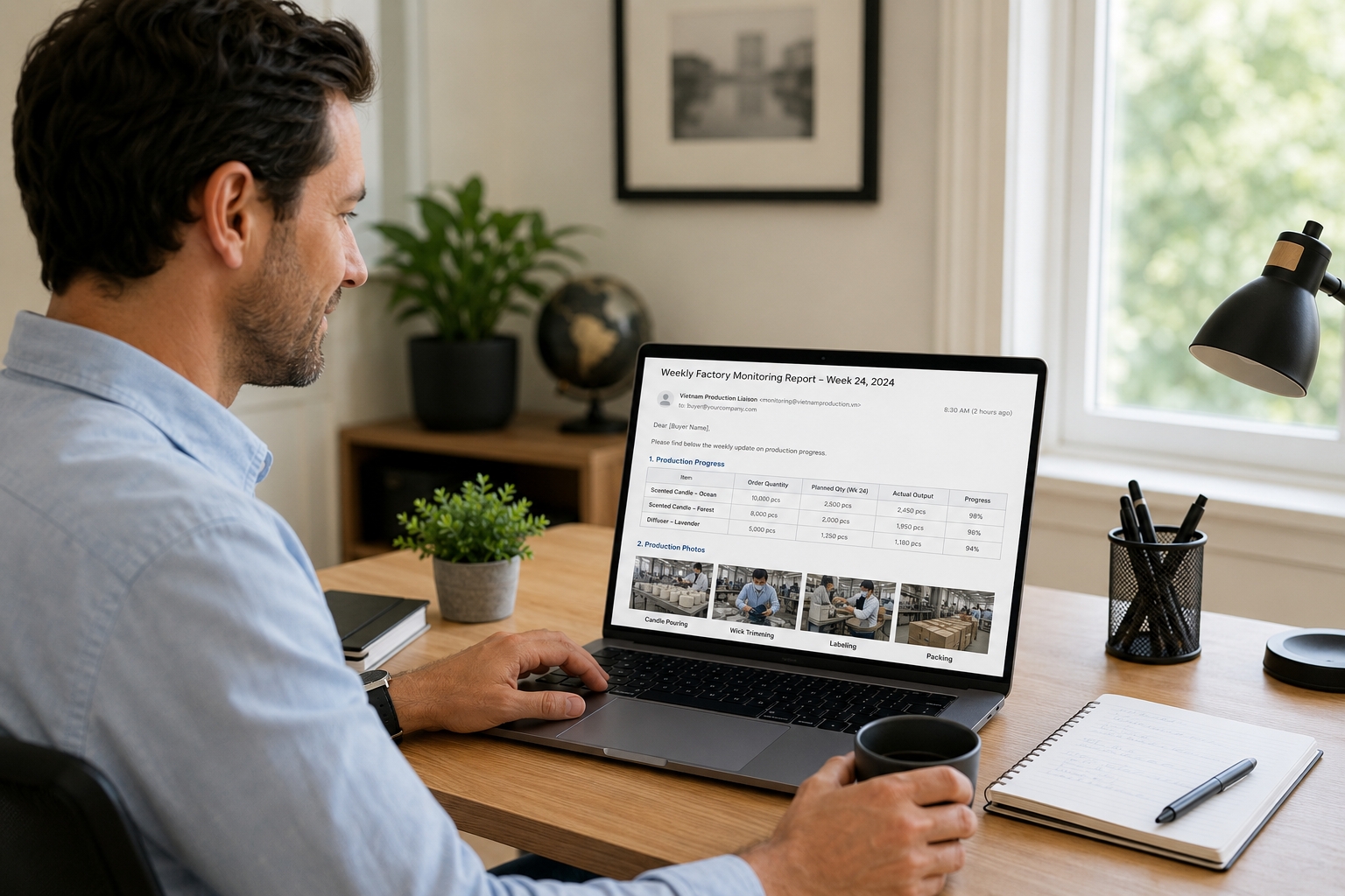 How to Manage Vietnam Factory Production Remotely (Without Flying Every Month)